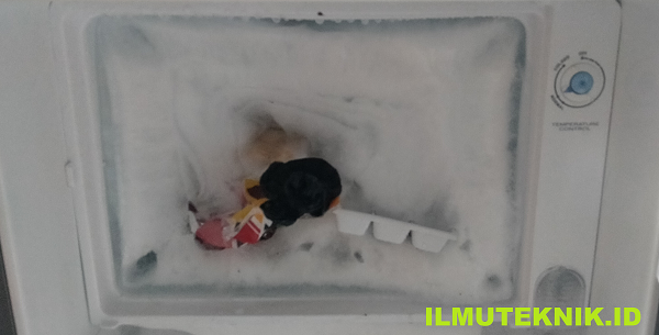 Bunga es pada kulkas - ilmuteknik.id