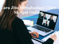 ilmuteknik.id - cara jitu menghadapi ujian skripsi online