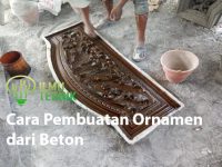 ilmuteknik.id - Cara Pembuatan Ornamen dari Beton