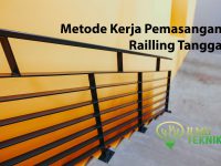 Metode Kerja Pemasangan Railling Tangga ilmuteknik.id - Metode Kerja Pemasangan Railling Tangga