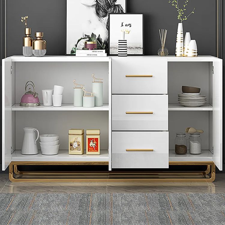 Bufet 3 Laci Susun dan 2 Kabinet