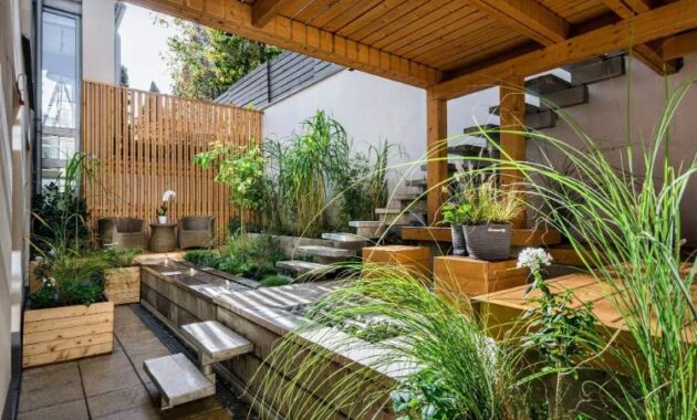 15 Desain Taman Belakang Rumah Minimalis yang Low Budget