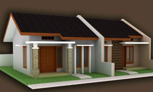 15 Inspirasi Desain Kontrakan Minimalis Modern