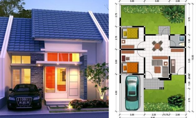 15 Inspirasi Desain Rumah Minimalis Tipe 45