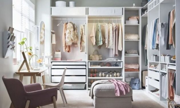 15+ Rekomendasi Walk in Closet Minimalis Terbaik