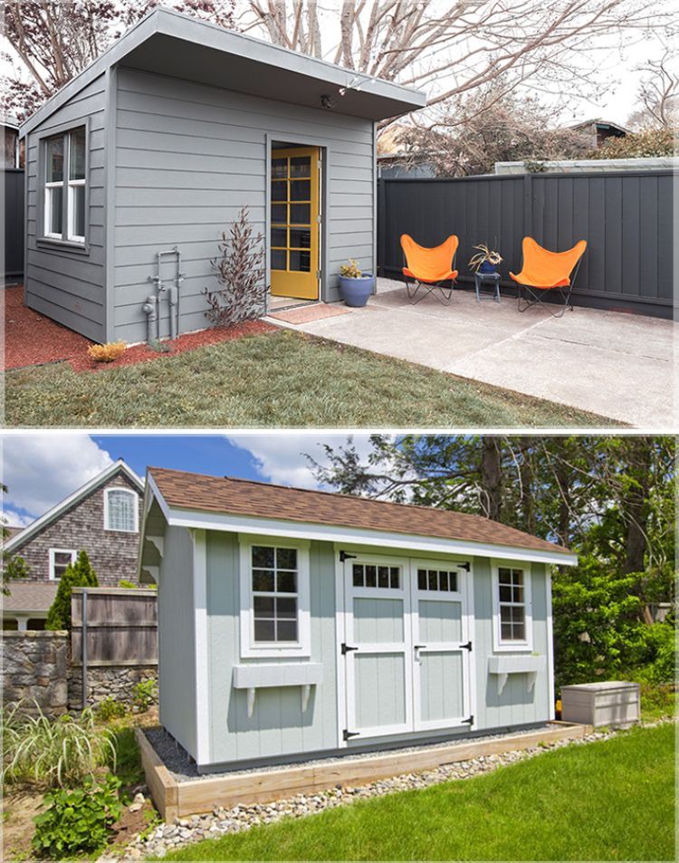 Desain Gudang Sederhana di Samping Rumah