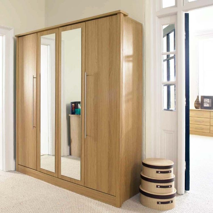 Lemari Pakaian HPL Minimalis Klasik