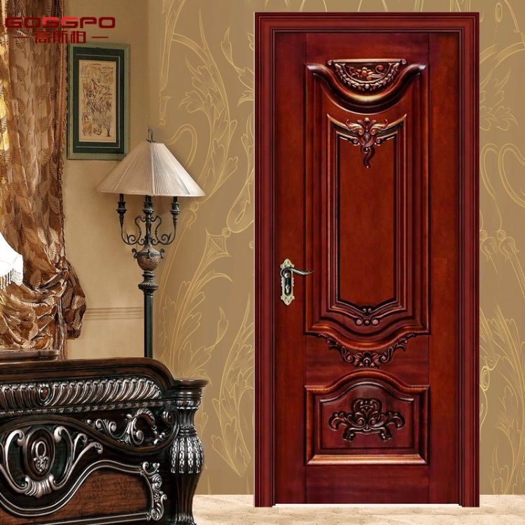 Pintu Ukir Minimalis Motif Flora