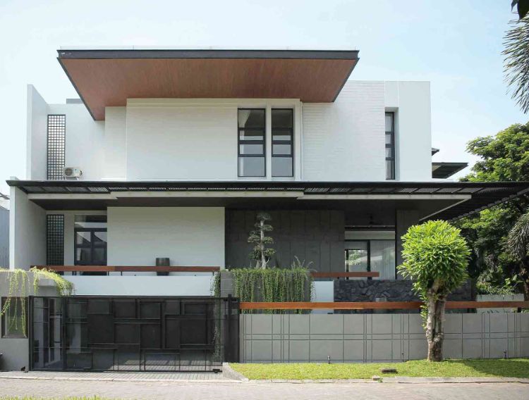Rumah Modern Minimalis yang Luas