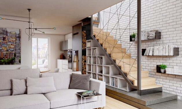 Tangga Rumah Minimalis Pagar Jaring Tangga Rumah Minimalis Pagar Jaring