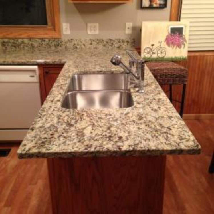 Wastafel Stainless Steel Meja Marmer