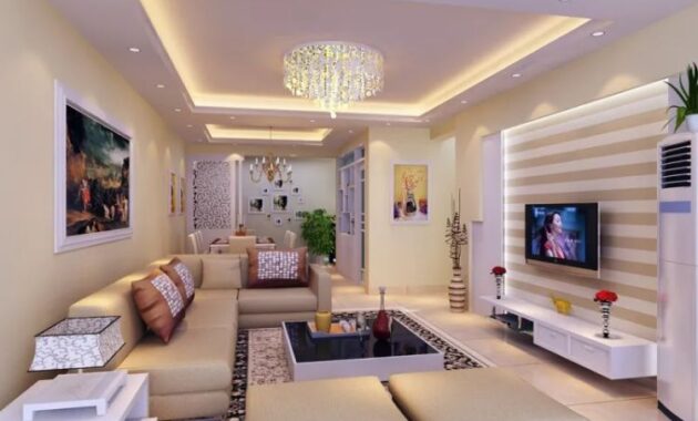 cat plafon minimalis