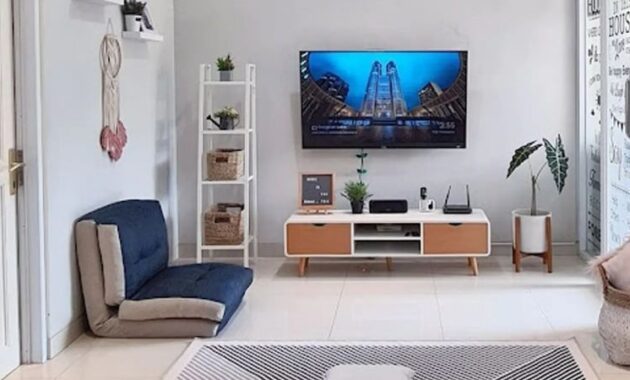 ruang TV minimalis 3x3
