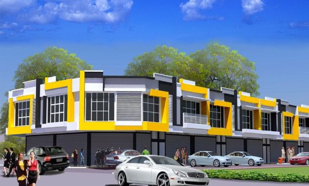 rumah toko minimalis