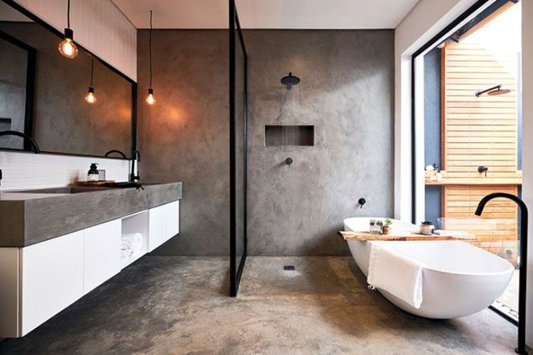 Bak Mandi Sekat Kaca