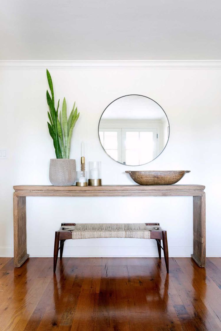 Meja Konsul Kayu Solid