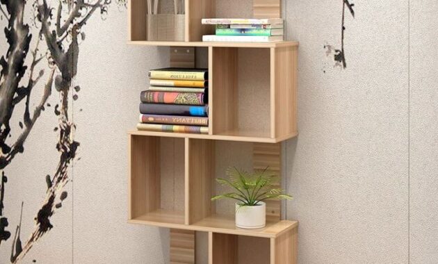 Rak Buku dinding Minimalis