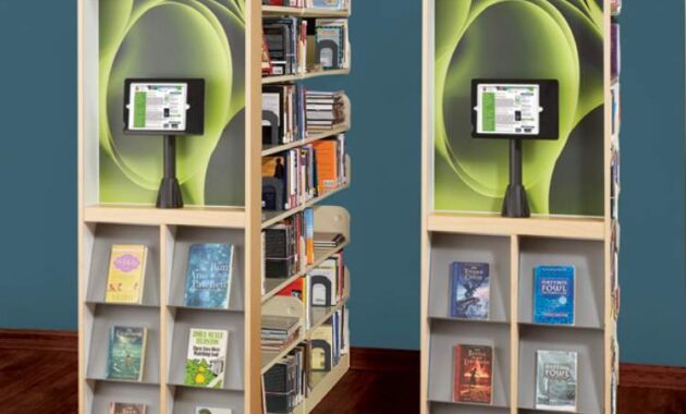 Rak Toko Minimalis Elegan dan Modern Untuk Interior Ruang Display