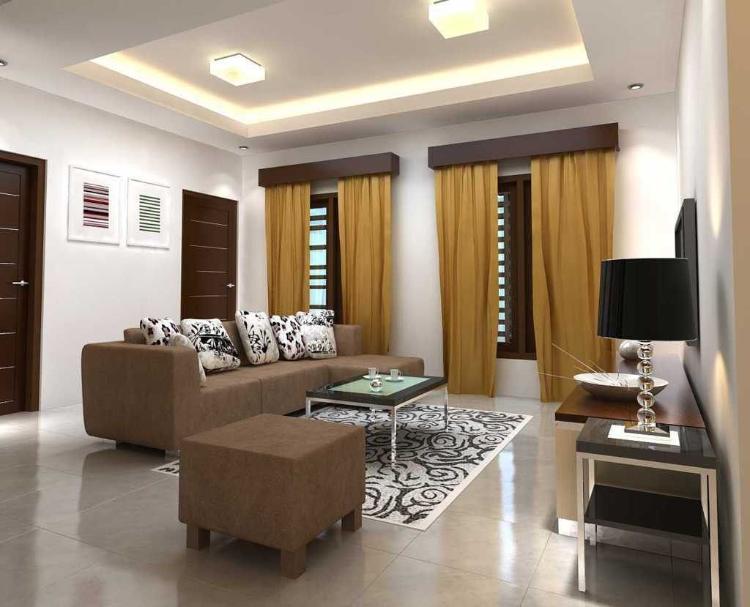 Ruang Tamu Cantik dengan Indirect Lighting