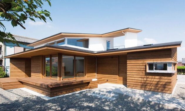 Rumah Kayu Minimalis Modern