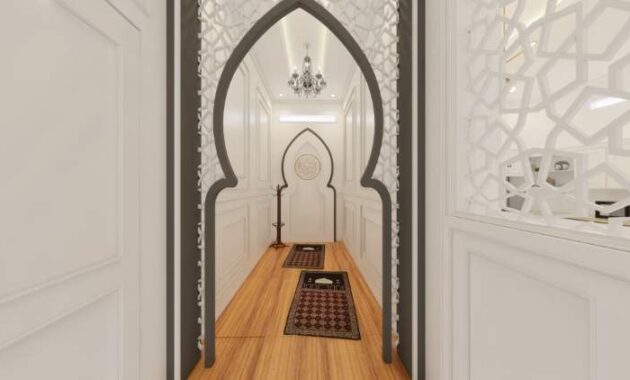 Ukuran Mushola dalam Rumah yang Ideal dan Minimalis