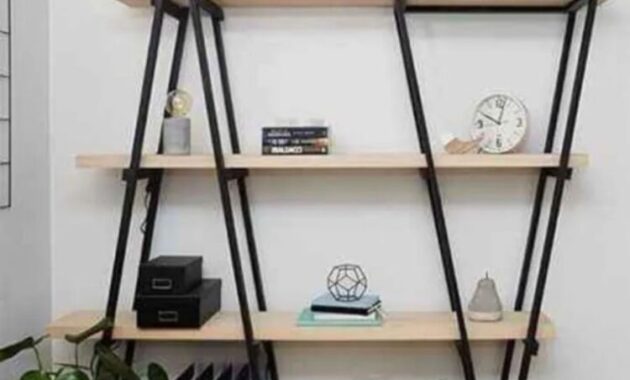 rak besi holo minimalis