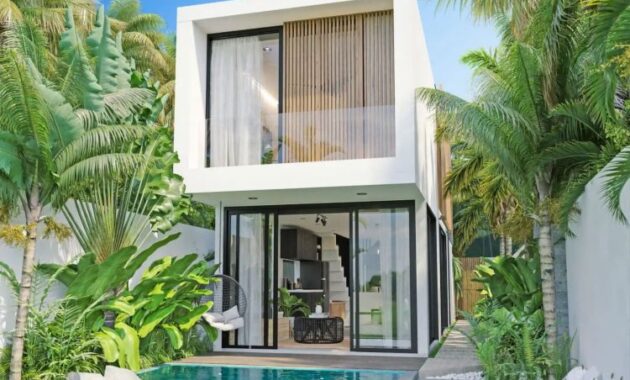 rumah bali minimalis