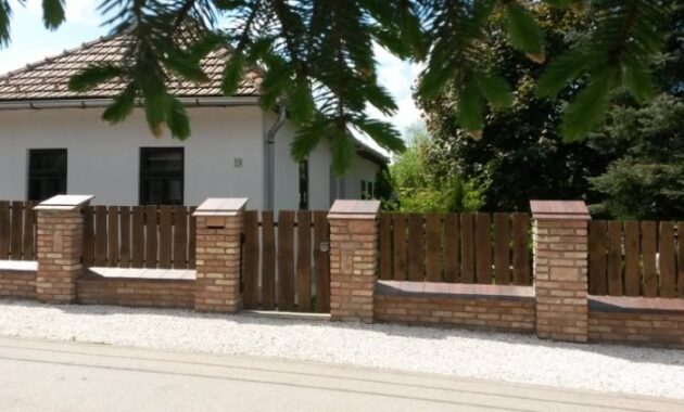 tiang pagar minimalis