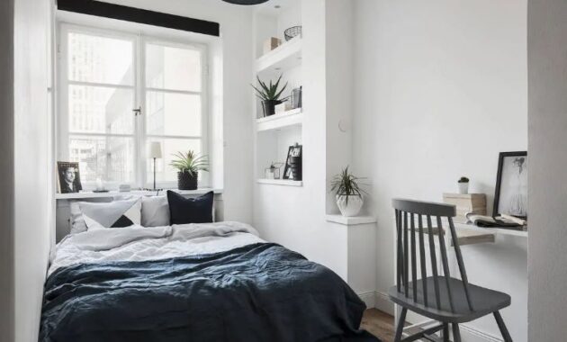 Desain kamar tidur minimalis ukuran 3x4 Desain kamar tidur minimalis ukuran 3x4