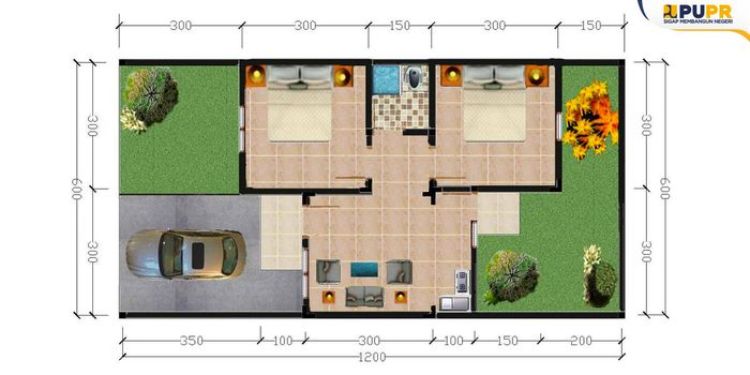 4 Pilihan Sketsa Rumah 50 Juta Minimalis & Elegan – Ilmuteknik.id