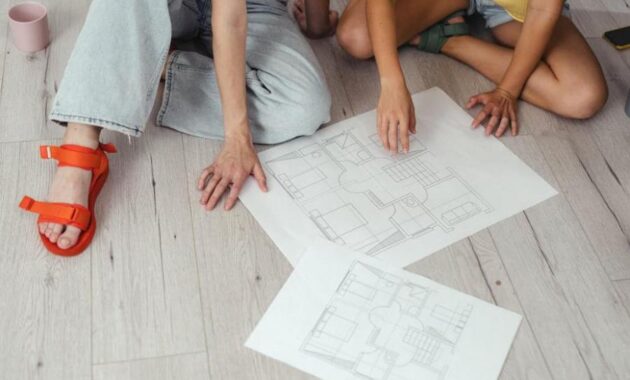 Berbagai simbol gambar pada rancangan bangunan