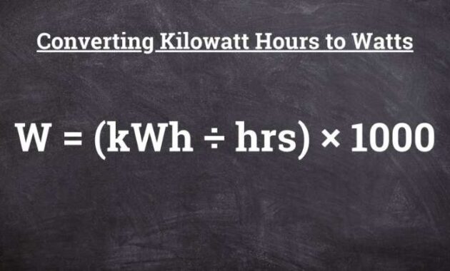 1 kWh Berapa Watt Begini Cara Menghitung yang Benar 1 kWh Berapa Watt Begini Cara Menghitung yang Benar