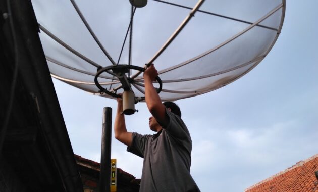 Antena Parabola Jaring (Mesh)
