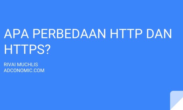 bedanya HTTP dan HTTPS