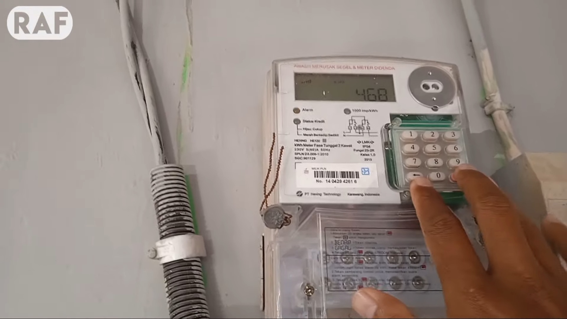 cara menghentikan bunyi token listrik 2