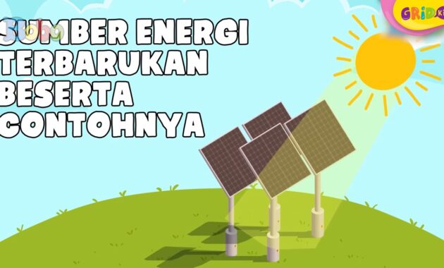 jenis-jenis energi terbarukan