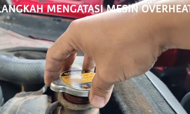 cara mengatasi mobil overheating