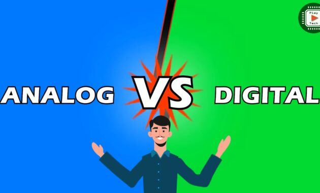 perbedaan analog dan digital